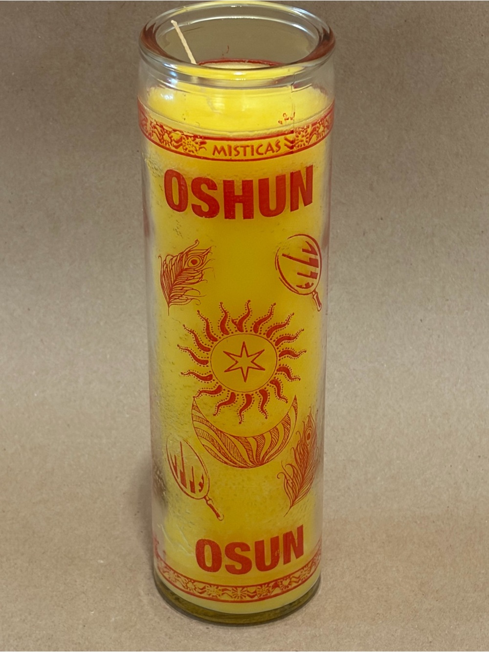 Oshun Yellow Candle